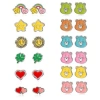 Care Bears Cute Stud Earrings Set Of 12 In Multi