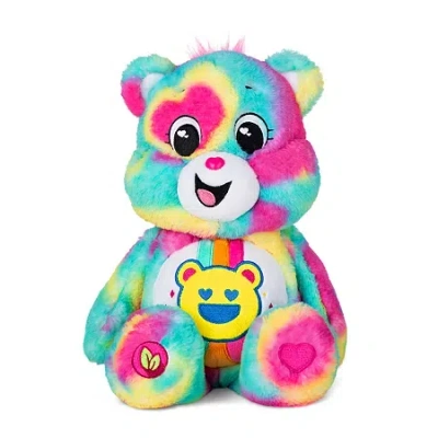 Care Bears Medium Eco-friendly Good Vibes Bear Plush In Multi