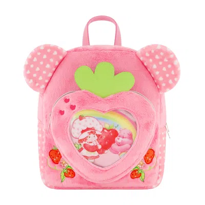 Care Bears X Strawberry Shortcake Plush Heart Mini Backpack