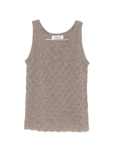 Care By Me Christine Top In Brown