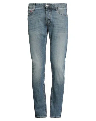 Care Label Man Jeans Blue Size 30 Cotton, Elastane