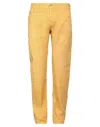 Care Label Jeans In Yellow