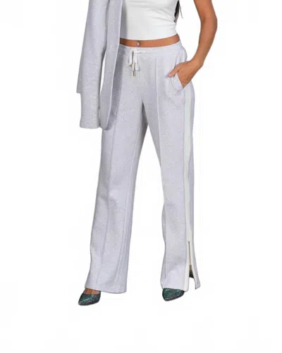 Care Tucker Jordan Interlock Pant In Grey In Blue