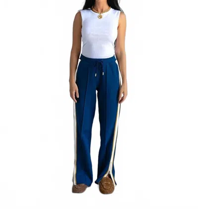 Care Tucker Jordan Interlock Track Pants In Sailor In Multi