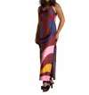 Care Tucker Lennon Zipslip - Dress Canyon Wind In Multicolor In Burgundy