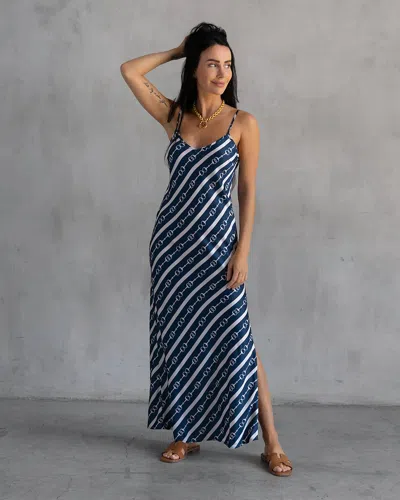 Care Tucker Lennon Zipslip Dress In All Over Horsebit Print In Multi
