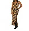 Care Tucker Lennon Zipslip Dress In Lion Medallion In Multi