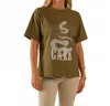 Care Tucker Marlie Take Care Tee In Brown In Green