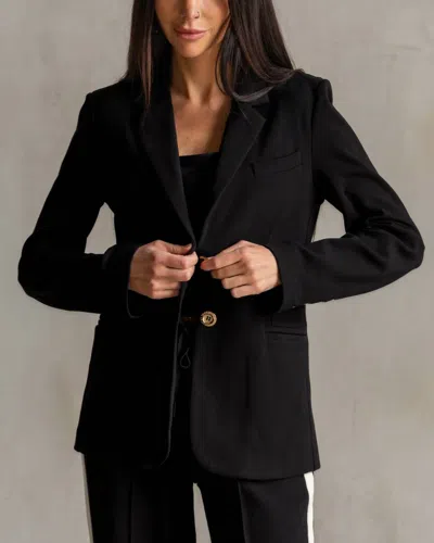 Care Tucker Morrison Interlock Blazer In Black