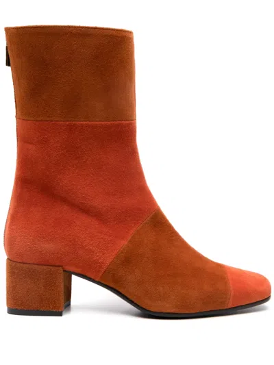 Carel 60mm Estime Boots In 橘色