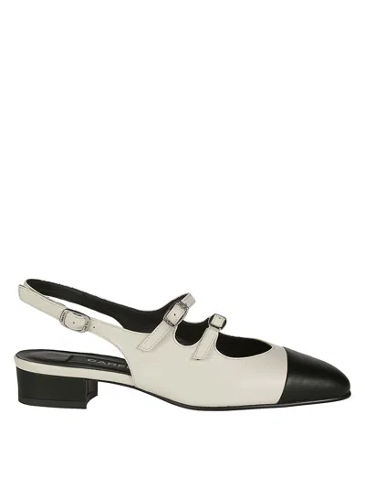CAREL CAREL SLING BACK DOPPIO LACCETTO PUNTA BLACK