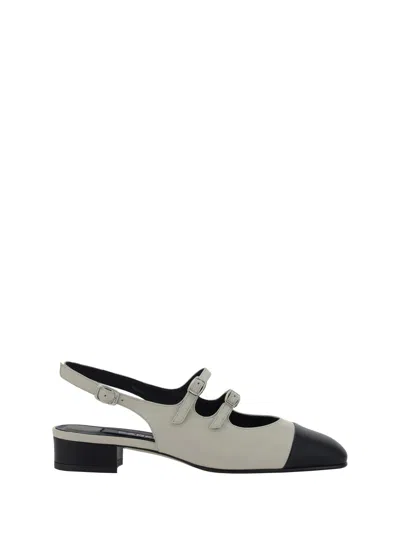 Carel Abricot Pumps In Beige And Black