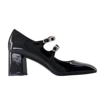 Carel Alice B Pumps  Leather Black