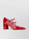 Carel Alice Pumps In Red Patent Leather In Pink