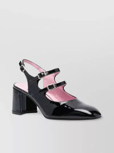 CAREL ALMOND TOE SLINGBACK SANDALS