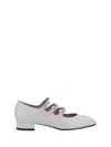 Carel Ariana Pumps In Vernis Blanc