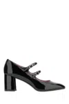 Carel Mary Jane Alice In Patent Leather In Black