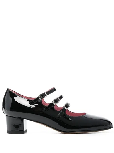 CAREL BLACK MARY JANE PUMPS IN PATENT LEATHER WOMAN