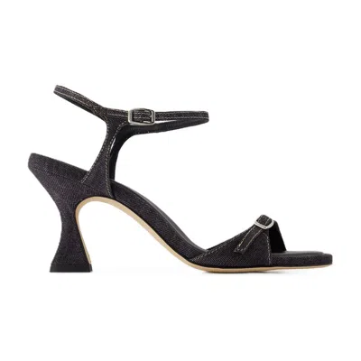 Carel Celeste Court Shoes  Denim Black