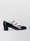 Carel Mary Jane00 Block Heel Round Toe
