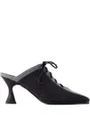 Carel Corset Lace-up Mules