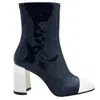 Carel Donna Patent Leather Ankle Boots