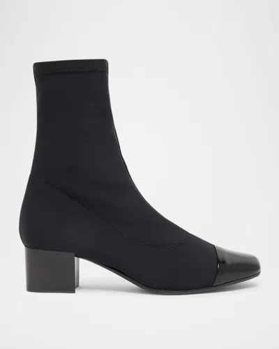 Carel Estime Stretch Ankle Boots In Black