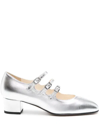 CAREL KINA 40MM METALLIC-SHEEN PUMPS
