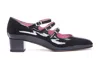 Carel Women's Patent Leather Ariana Mary Jane In Black