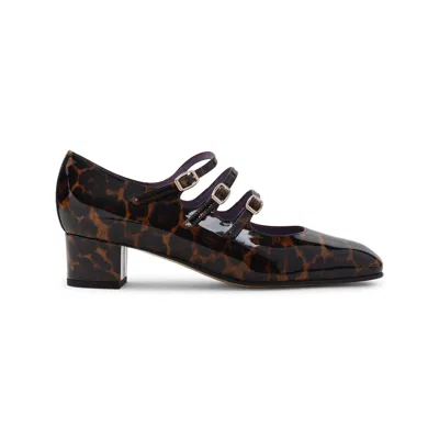 Carel Kina Mary Jane Pumps In Brown