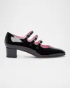 Carel Women's Patent Leather Ariana Mary Jane In Black
