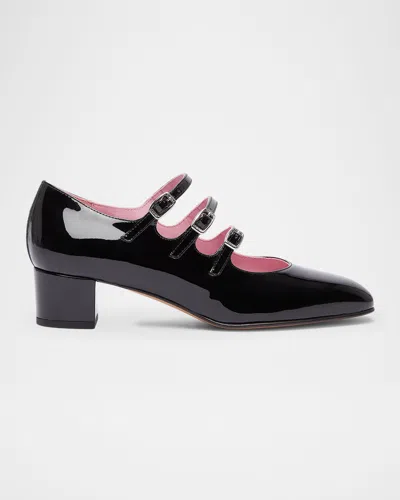 Carel Women's Patent Leather Ariana Mary Jane In Black