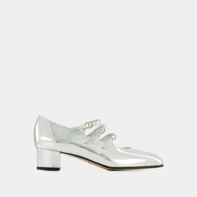 CAREL KINA PUMPS - CAREL - LEATHER - SILVER