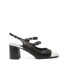 Carel Block Heel Sandals In Black