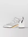 Carel Leather And Mesh Knight Pumps In White