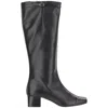 Carel Leather Starter Boots In Black