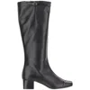 Carel Leather Starter Boots In Black