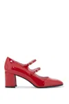 Carel Alice Pumps In Red Patent Leather In Red