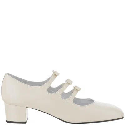 Carel Mary Jane Kinette Shoes In White