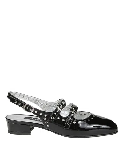 Carel Mary Jane Patent Slingback In Black