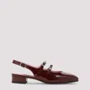 Carel Peche Bordeaux Mary Jane Pumps In Patent Leather Woman