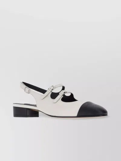 CAREL NAPPA LEATHER SLINGBACK PUMPS