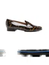 Carel Paris 2100 Leopard-print Penny Loafers