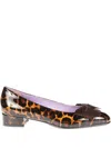Carel Paris 30mm Leopard-print Pumps In Brown
