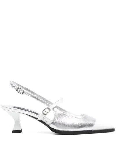 CAREL PARIS CECILE SANDAL,332785 SILVER WHITE