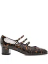 Carel Paris 35mm Kina Leopard-print Pumps In Brown