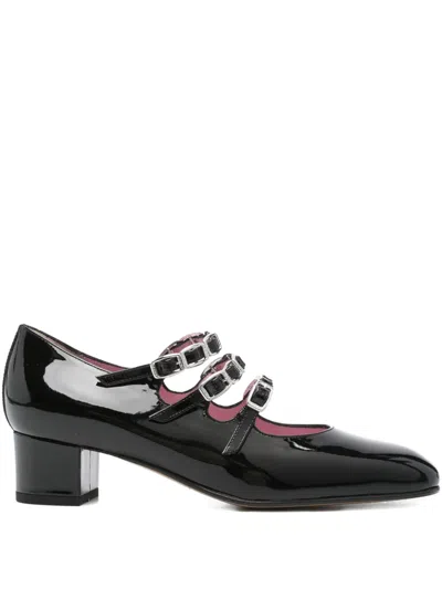 Carel Paris 35mm Kina Patent-leather Pumps In Black