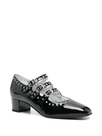 CAREL PARIS 40MM EYELET-DETAIL PUMPS
