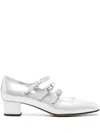 Carel Paris 40mm Kina Pumps In White