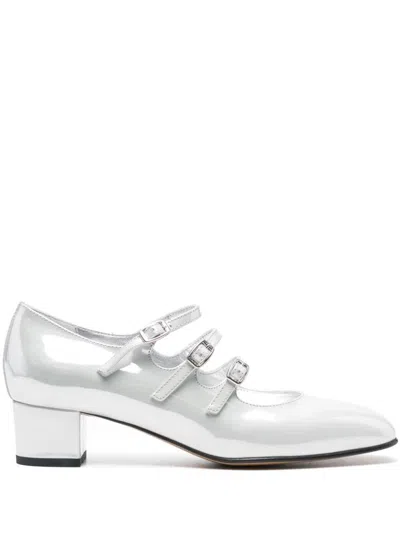 Carel Paris 40mm Kina Pumps In White